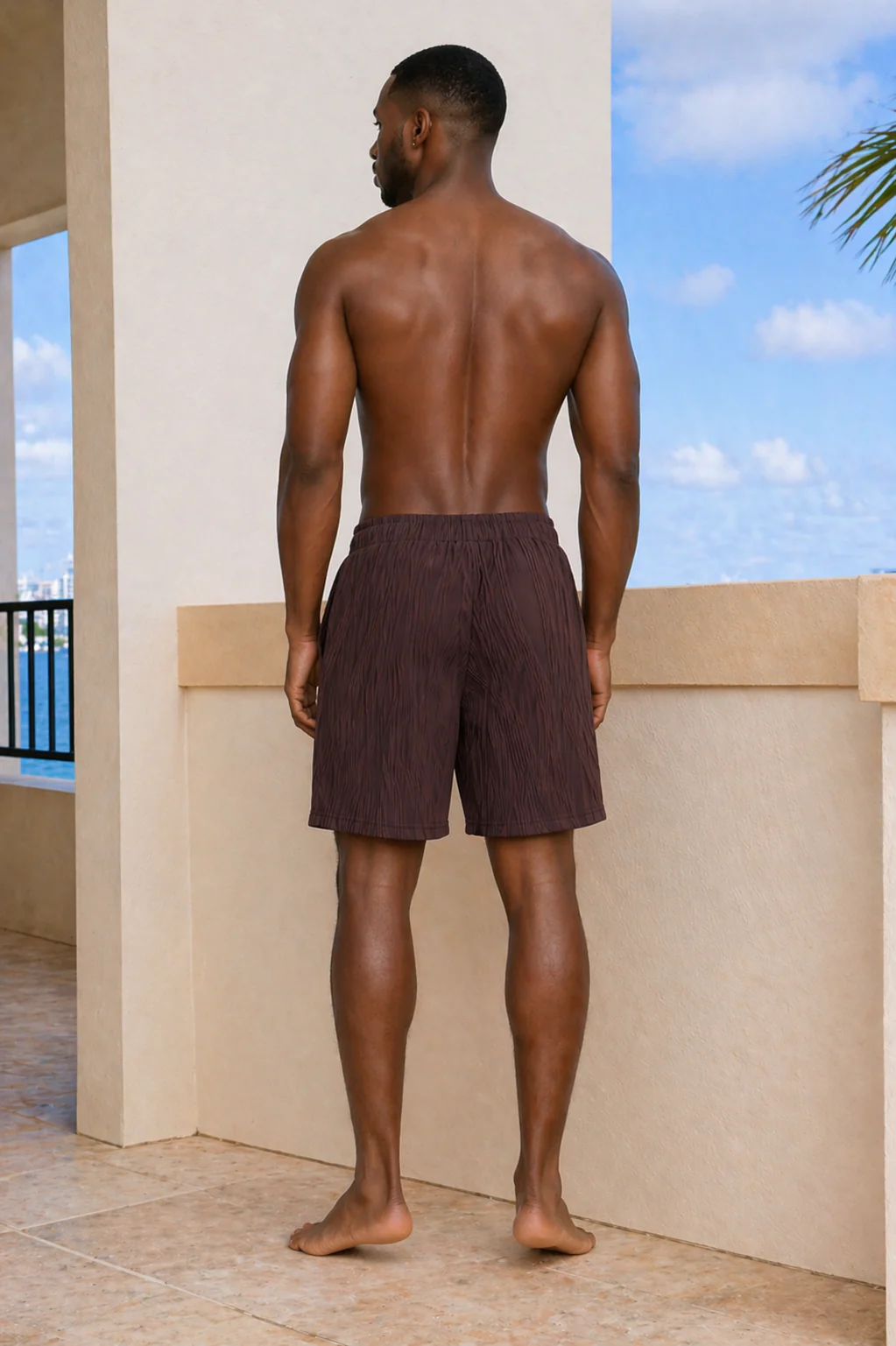 ALAR SHORTS-BROWN - Image 2