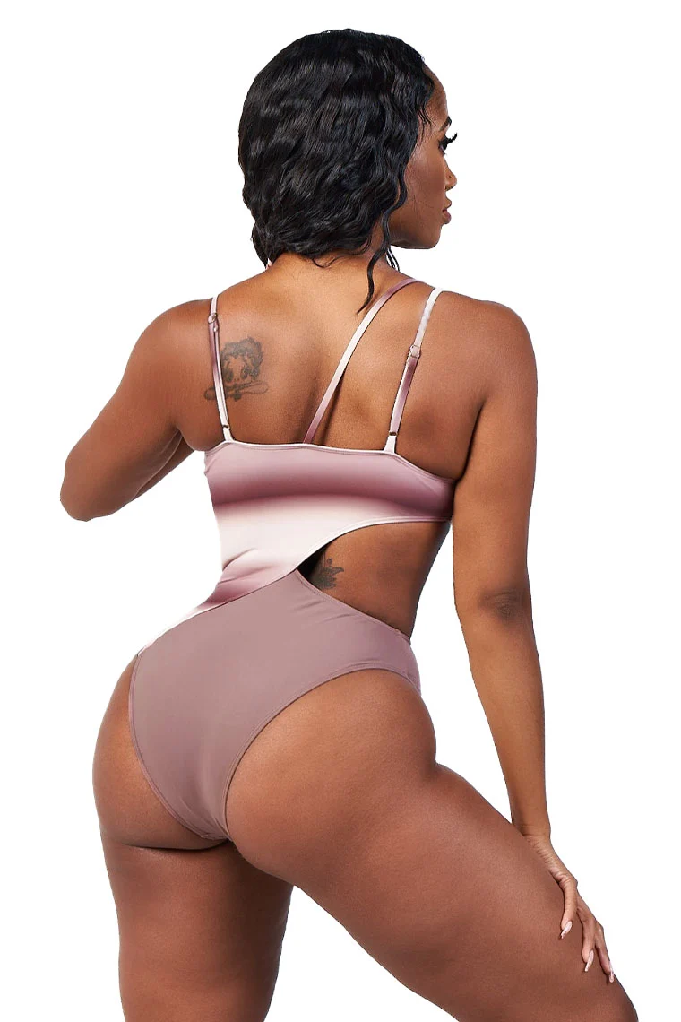 BEACH RIOT SWIMSUIT- BROWN OMBRE - Image 2
