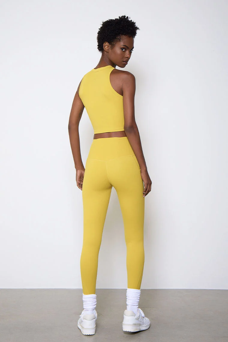 ESSENTIAL LEGGINGS-CITRON - Image 4