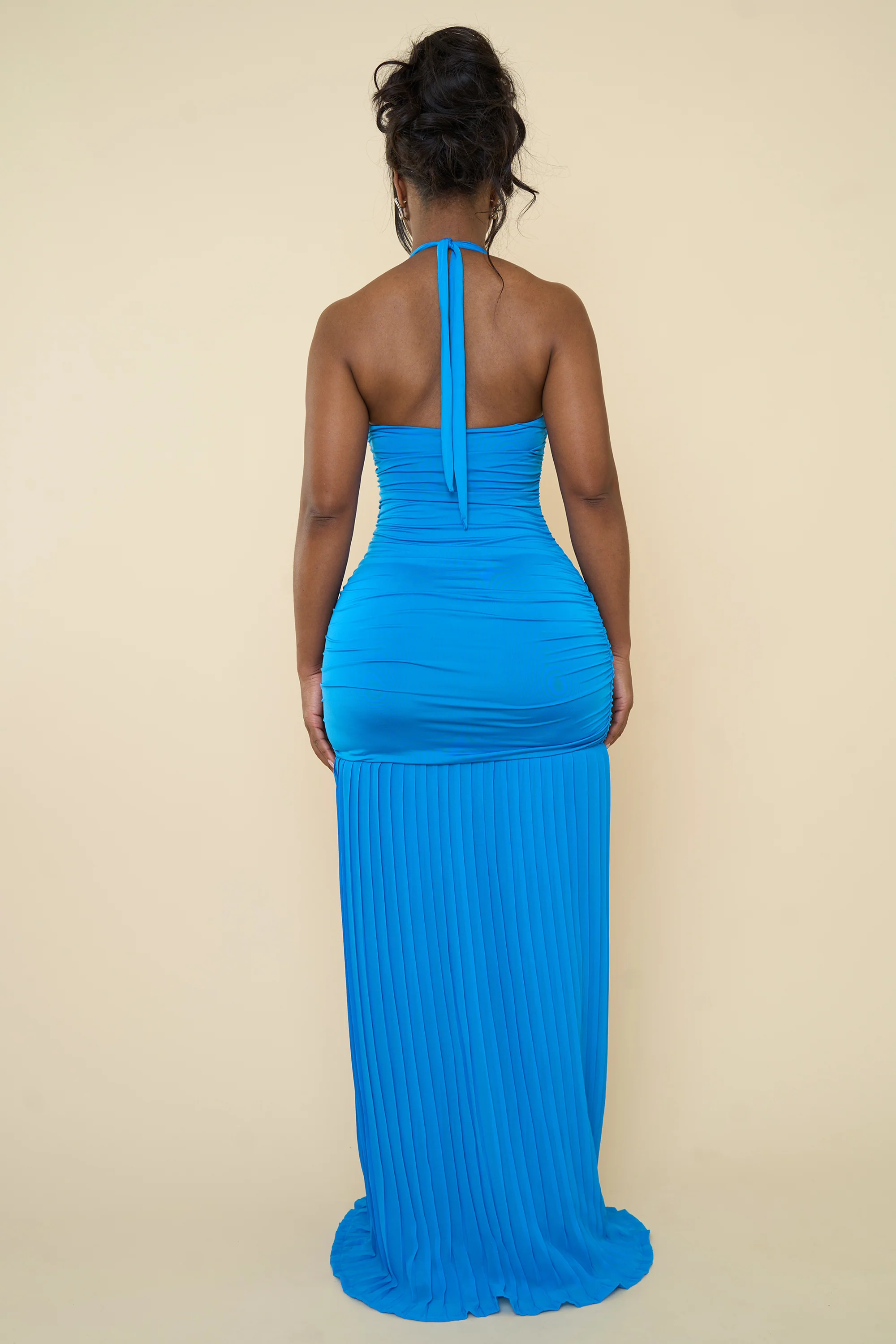 KAY DRESS-BLUE - Image 2